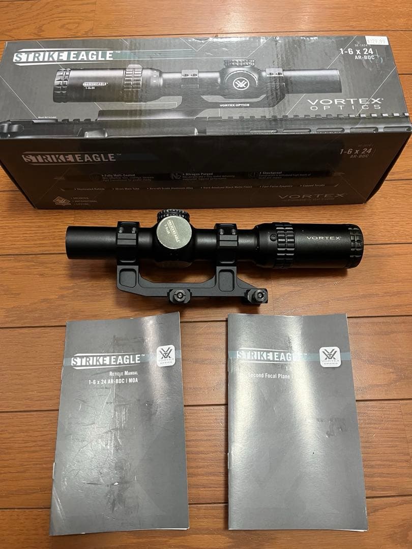 実物　Vortex Strike Eagle 1-6x24 スコープ