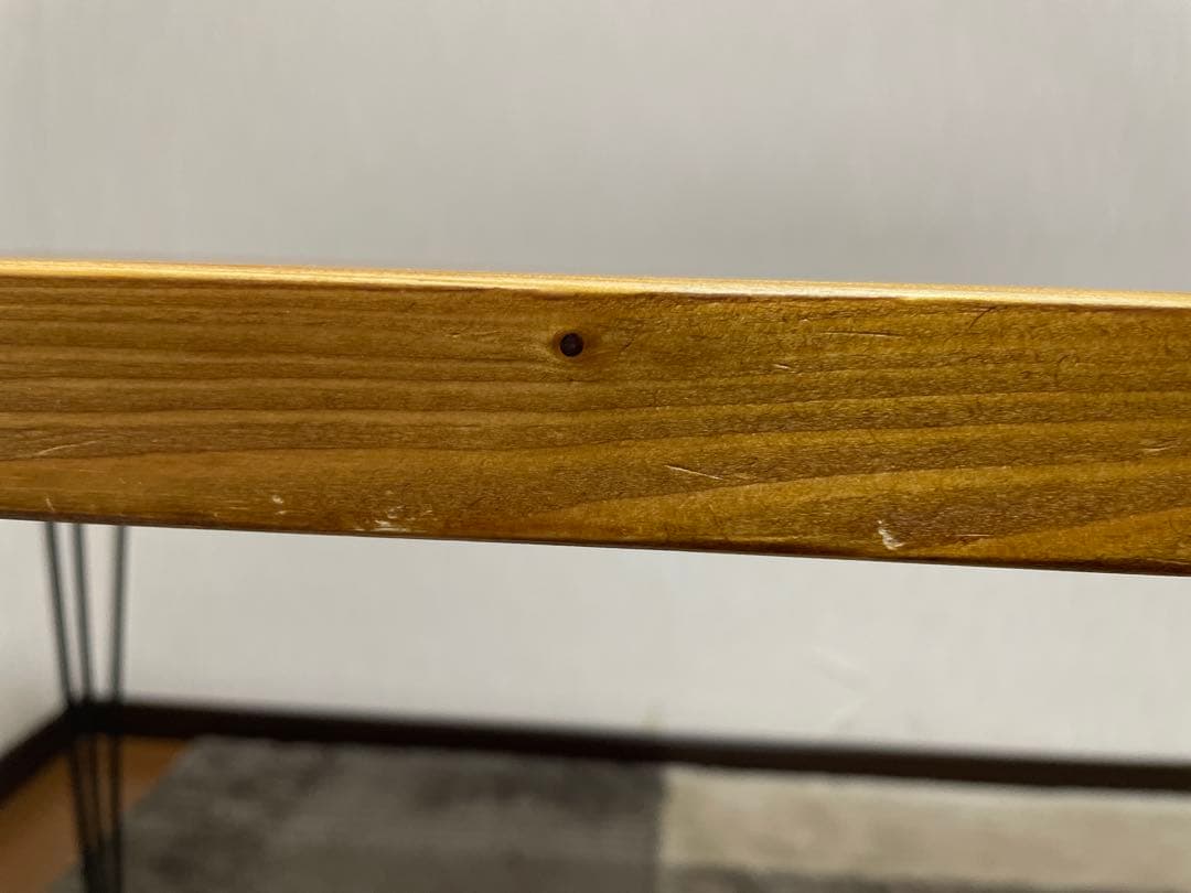 LOWYA ダイニングテーブル160センチ 無垢材MIX