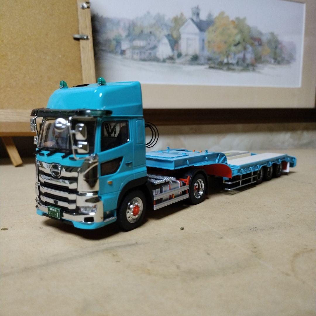 1/50ケンクラフト日野プロフィア4✕2トレーラー特注重機運搬台車