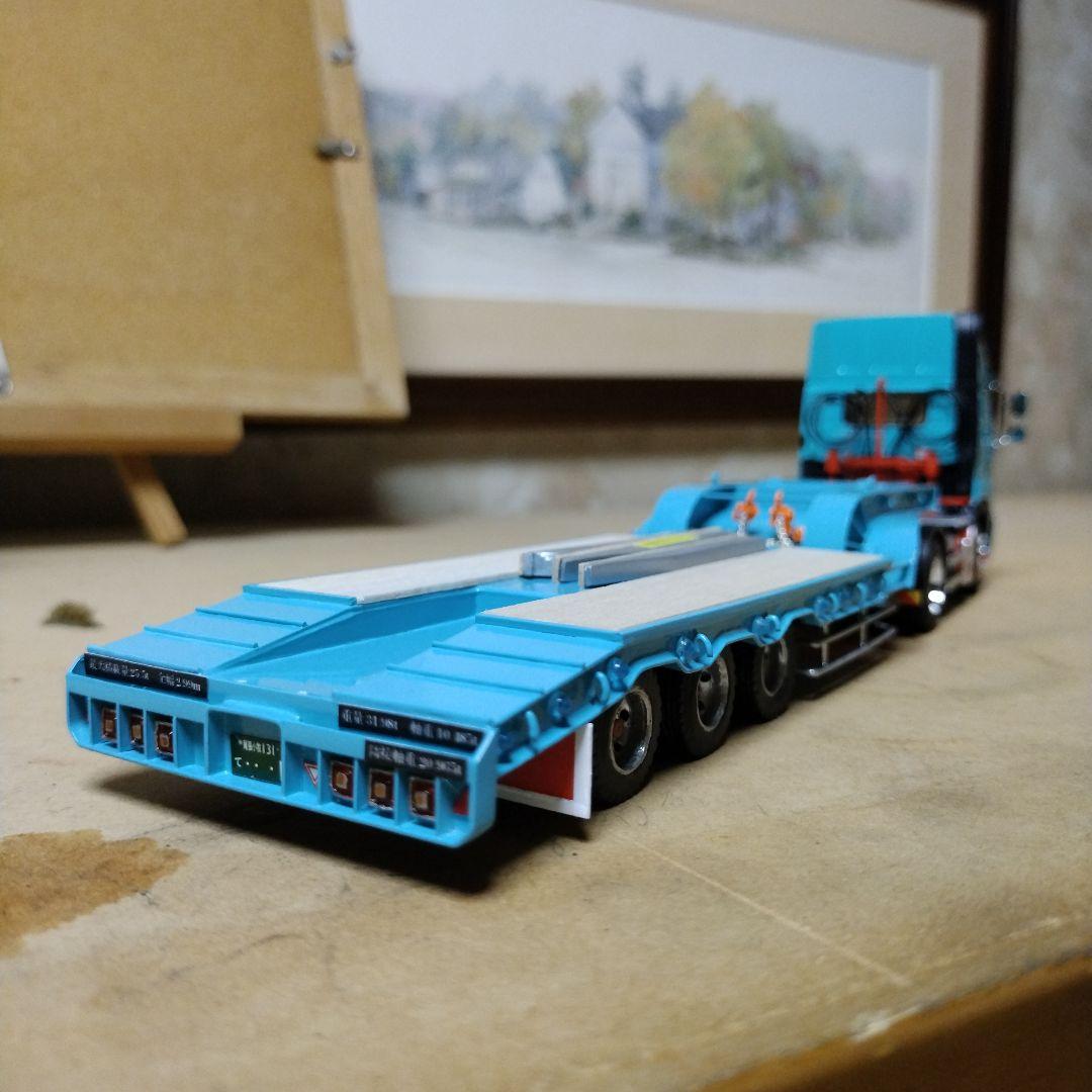 1/50ケンクラフト日野プロフィア4✕2トレーラー特注重機運搬台車