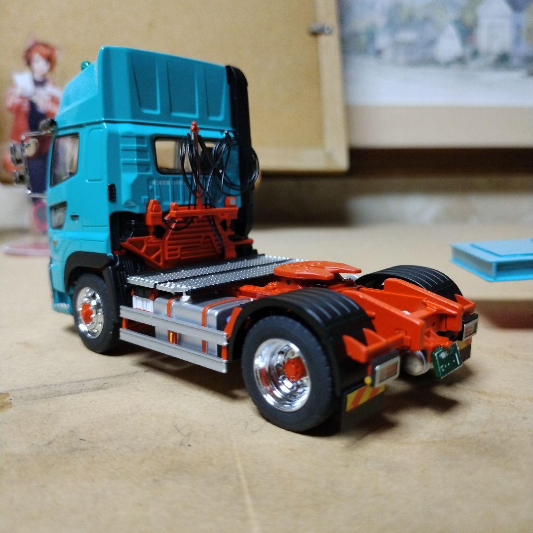 1/50ケンクラフト日野プロフィア4✕2トレーラー特注重機運搬台車