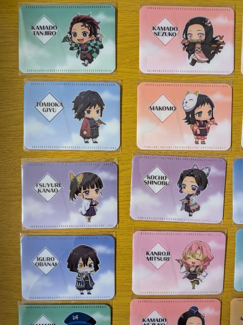 貴重　鬼滅の刃　成田アニメデッキ　特典パスケース　全32枚　フルコンプリート
