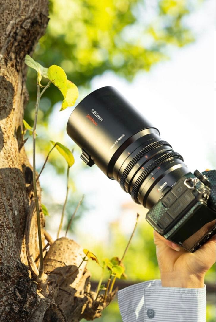 新品7Artisans 120mm T2.9 Macro 2xレンズ