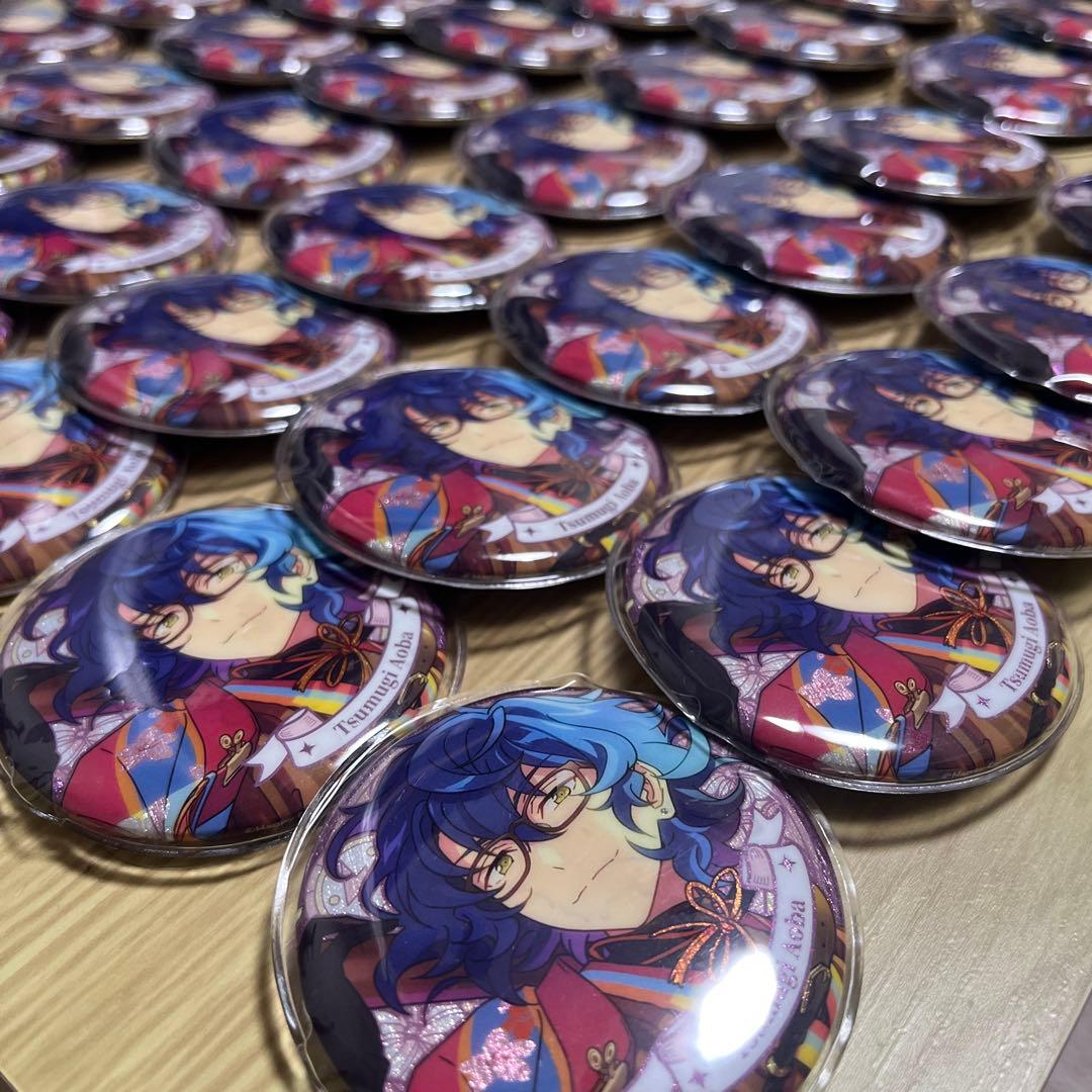 あんスタ 青葉つむぎ 花の契約 缶バッジ