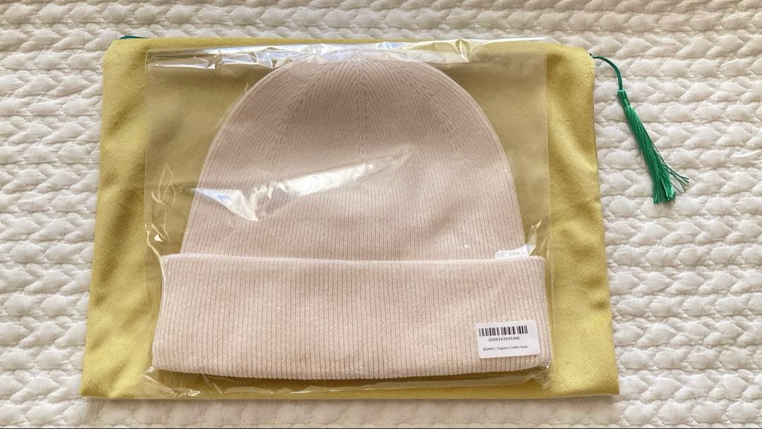 BAREN オーガニックコットン ビーニー　ニット帽