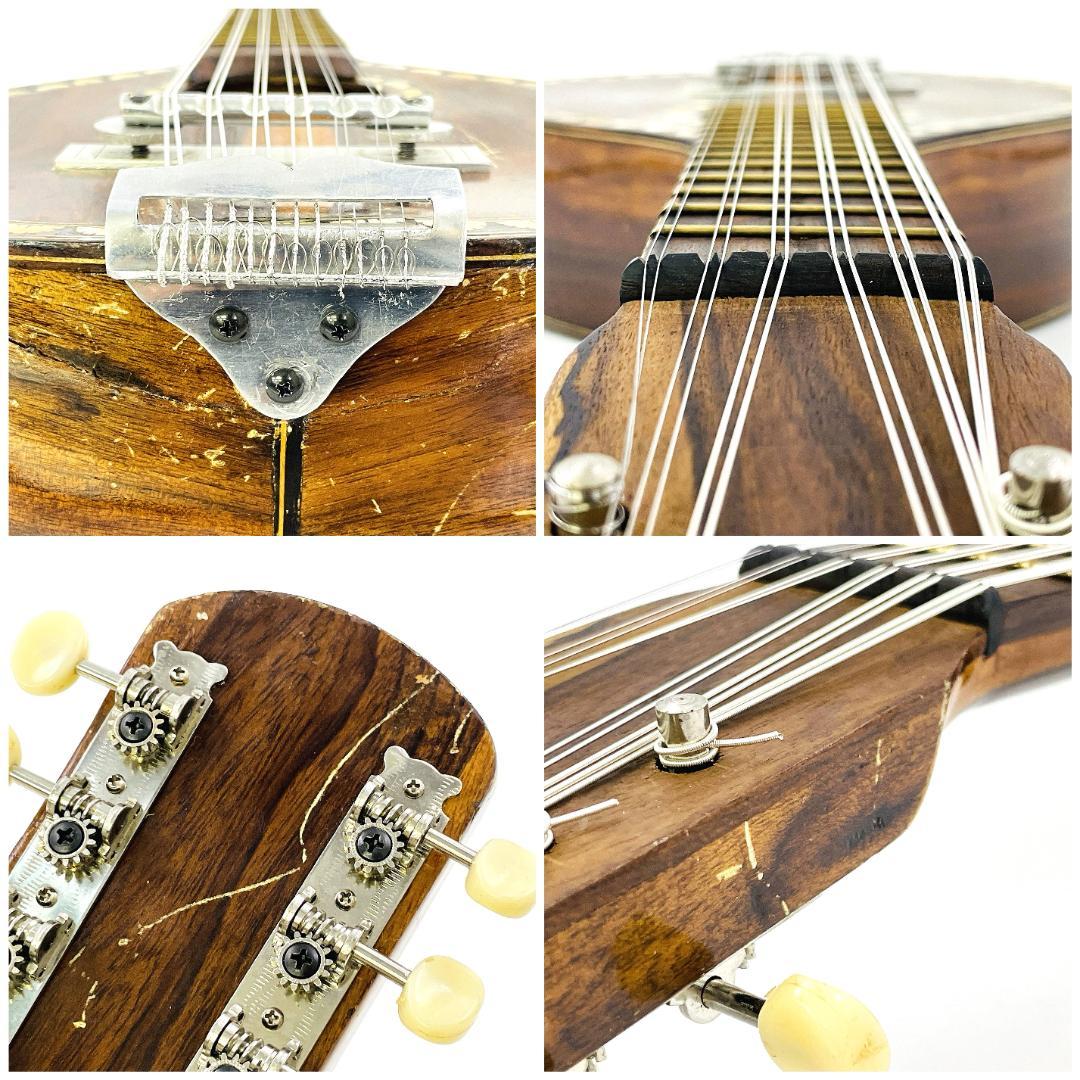 バンドゥリア 12弦 民族楽器 マンドリン系 ギター【整備済 ダメージあり】