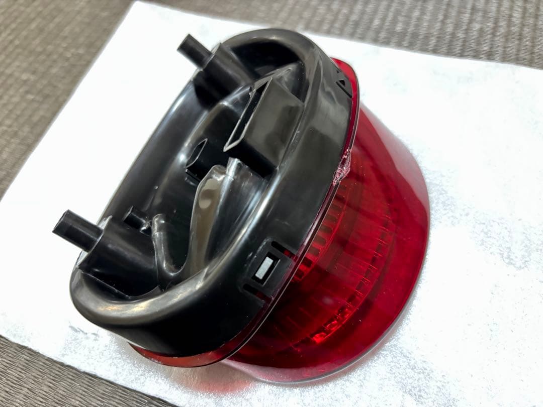 延長カラー付き！ 定番カラーダークレッドZ900RS テールランプ アワビテール