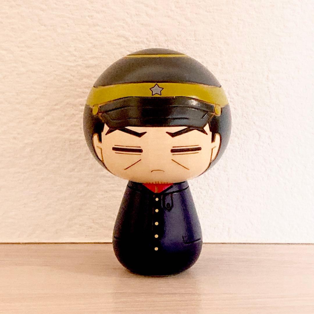 公式品　月島軍曹　こけし　ゴールデンカムイ