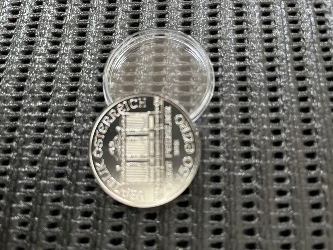 オーストリアウイーン銀貨1オンス2021【クリアケース付き】1枚【新品未使用】