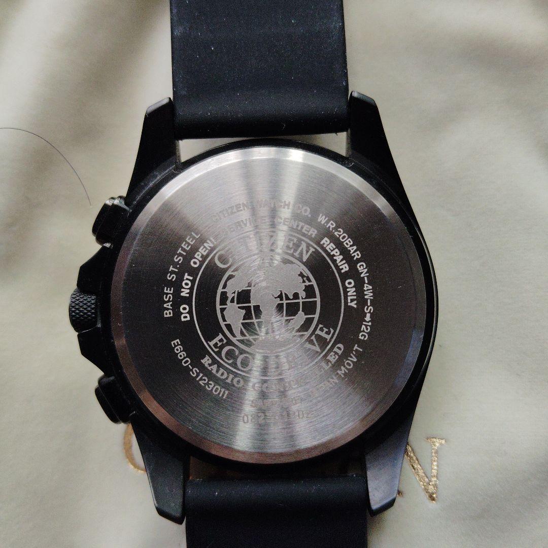 CITIZEN プロマスター　クロノグラフ 時計 ラバーベルト海外仕様