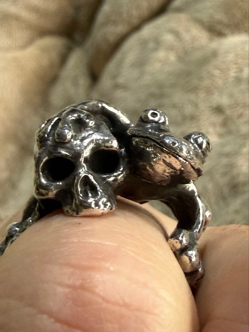 グレートフロッグ　リング　925