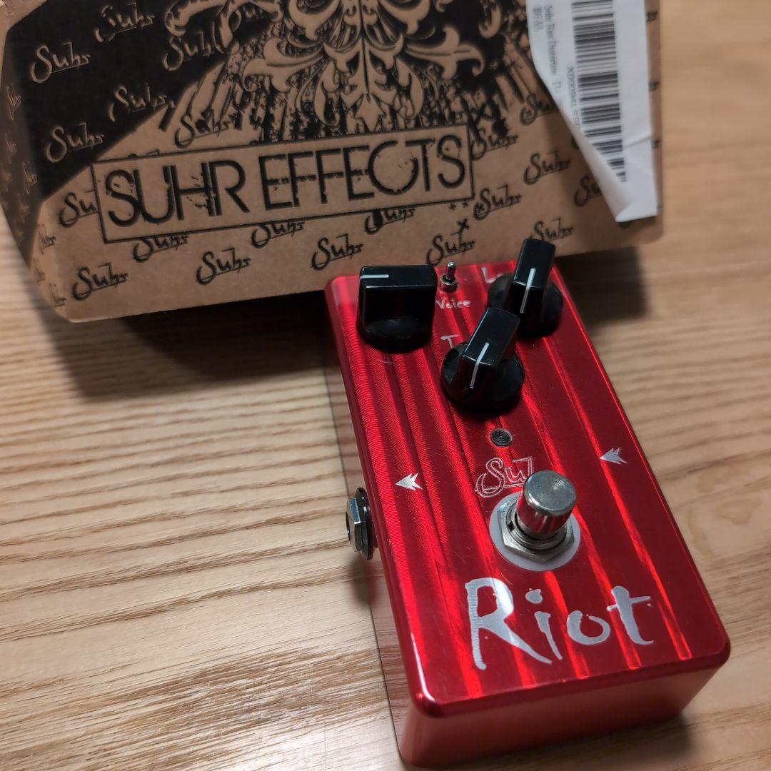 ギター Riot distortion crimson red