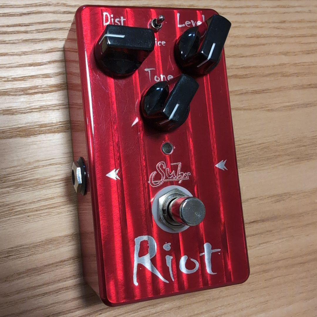 ギター Riot distortion crimson red