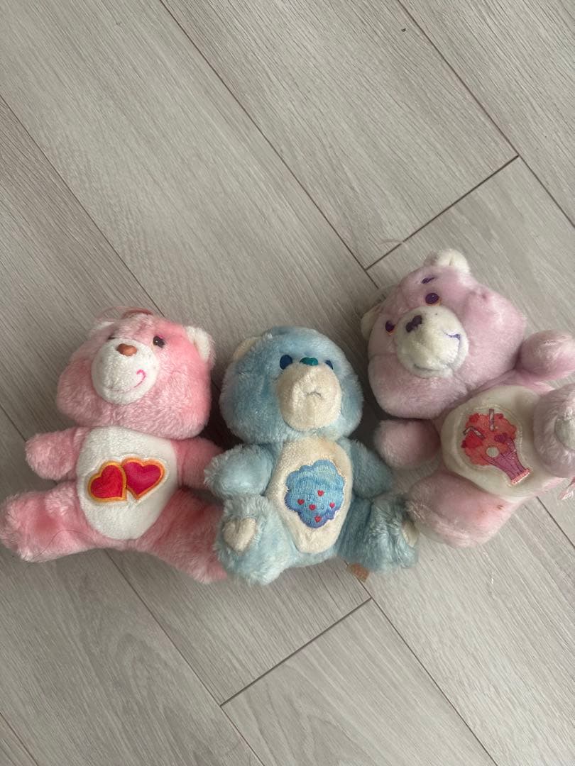 ケアベア　ヴィンテージ 3体セット　ナイルパーチ　ムチャチャkeikiii