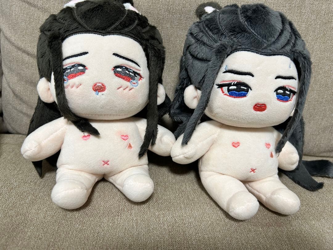 激レア　20cmぬいぐるみ　スケルトン　藍忘機　魏無羨　　陳情令