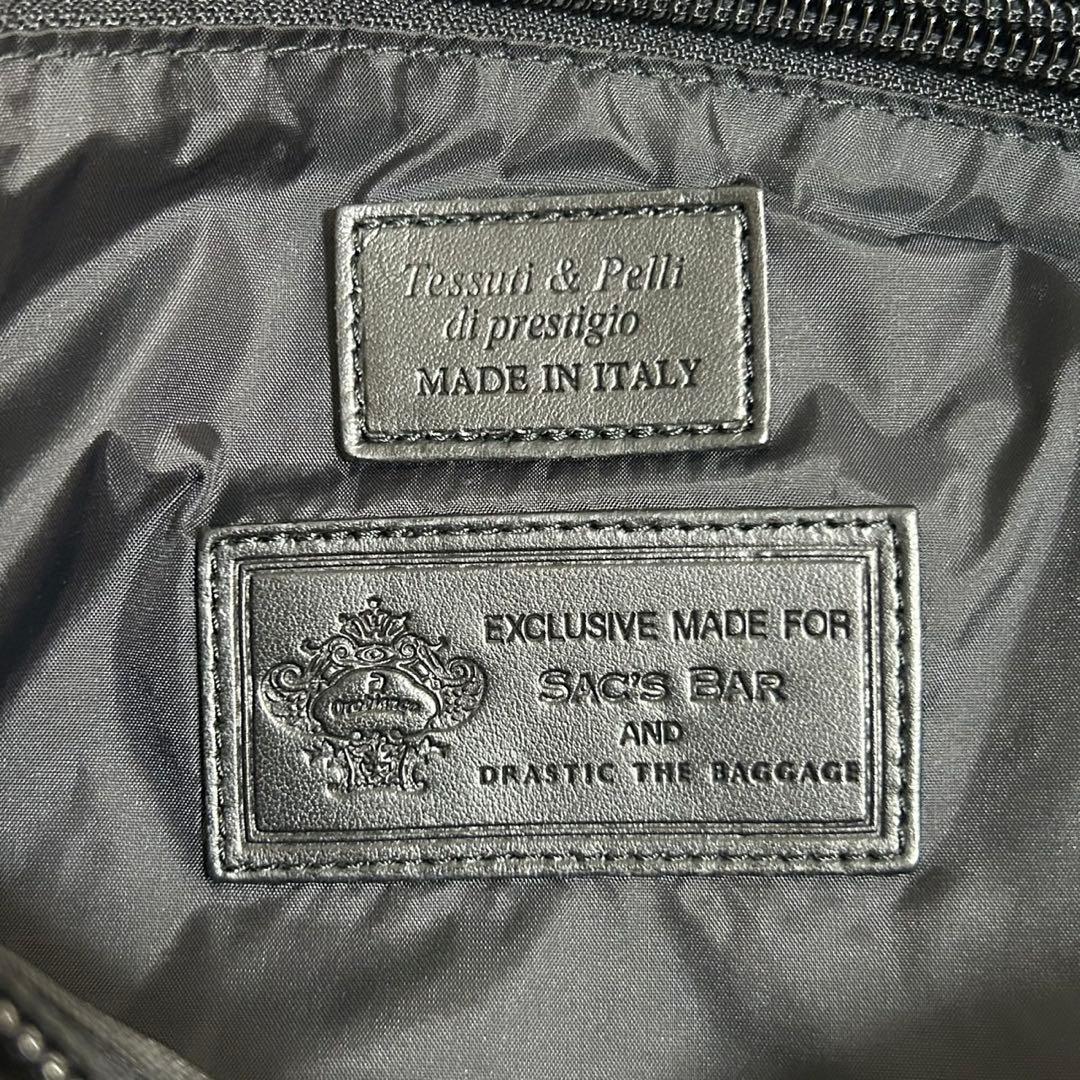 美品 ORONIANKO イタリア製 ビジネスバッグ　高級　ブラック