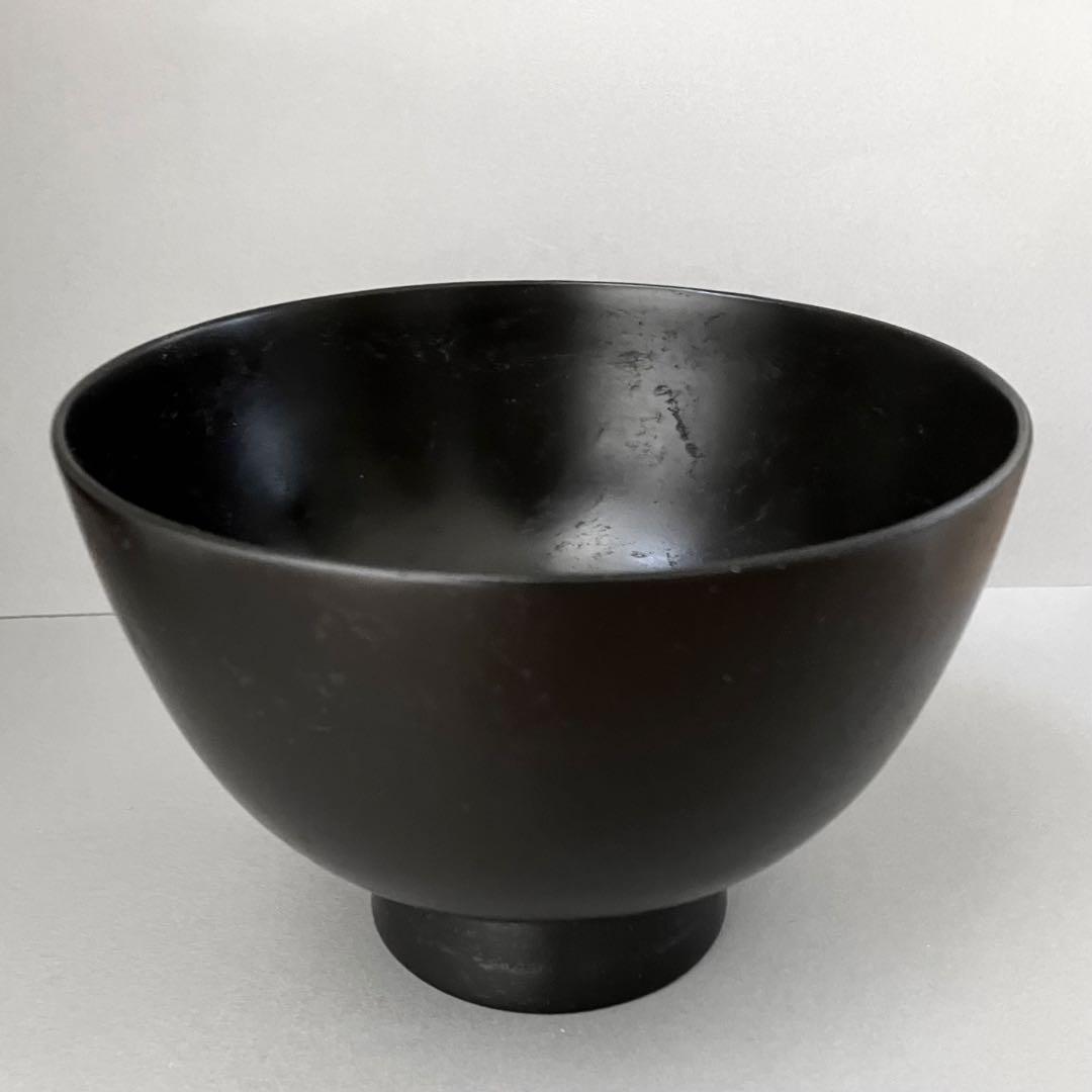 【極美品】 杉田明彦 鼓椀 大 黒 ボウル 漆器 アーツ＆サイエンス 赤木明登