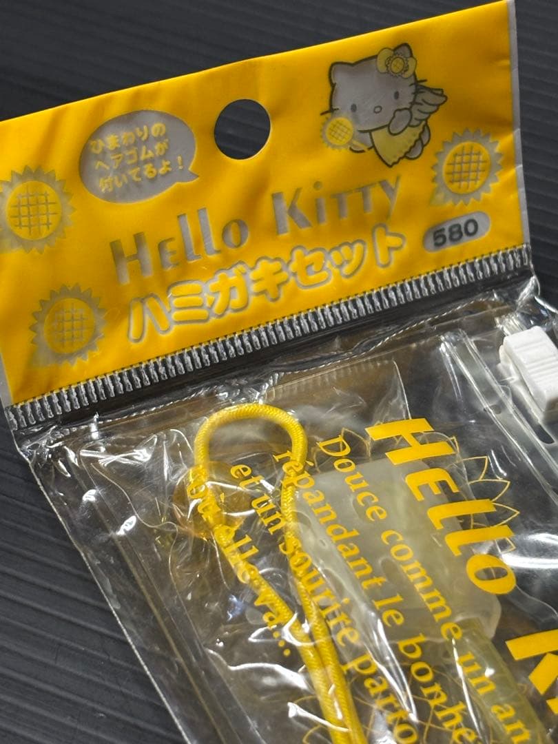 ハローキティ　はみがきセット　2003 ひまわり　エンジェルキティ　希少