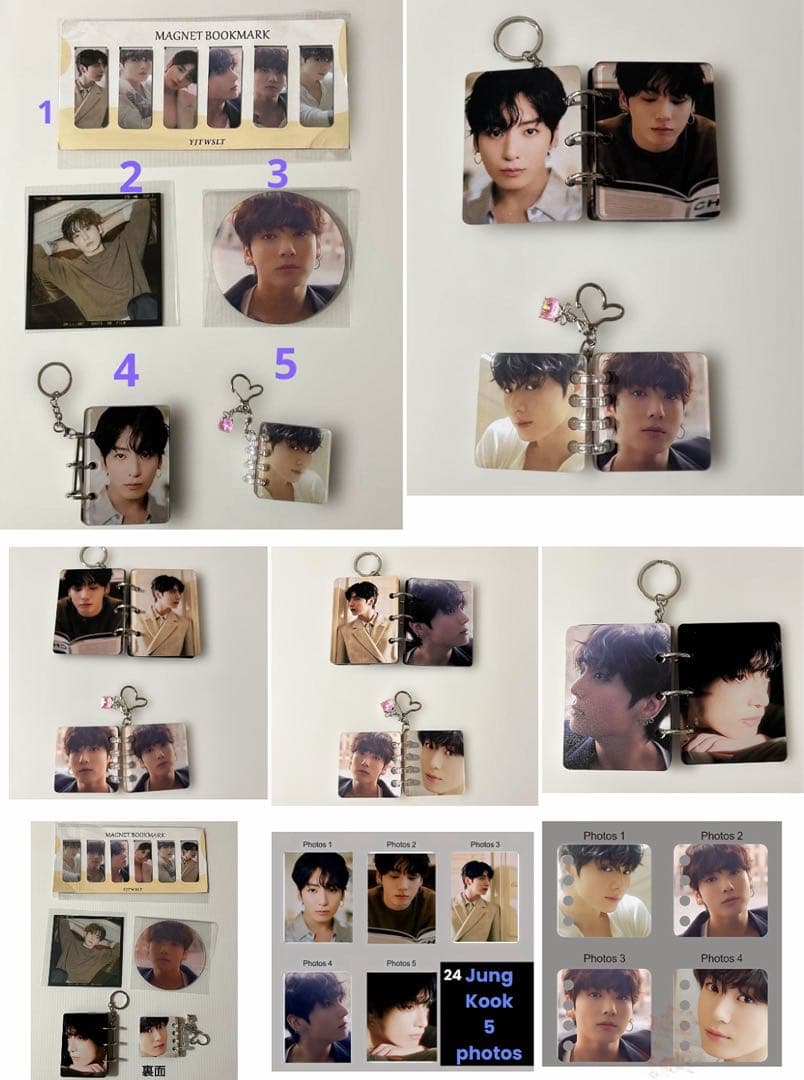 BTS Jungkook フィルムフォト・フィルムブックマーク
