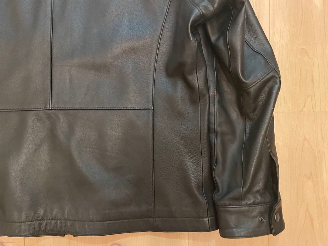 Eddie Bauer / レザージャケット black L