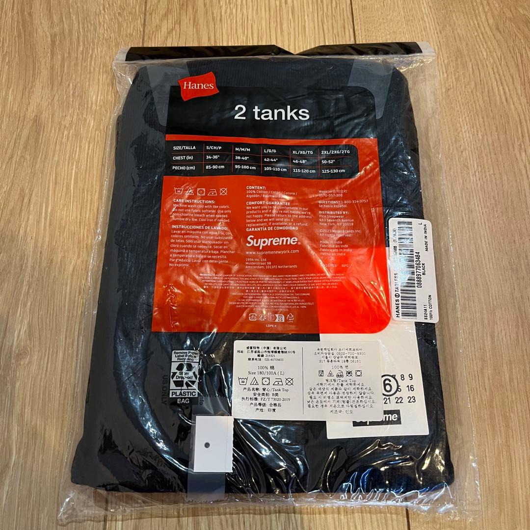 L シュプリーム MM6 メゾンマルジェラ ヘインズ タグレス タンクトップ