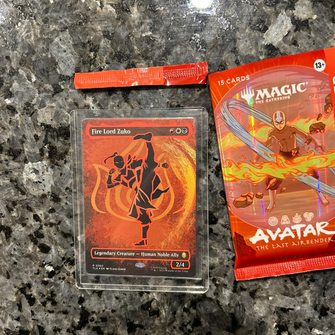 火の王ズーコ Fire Lord Zuko ネオンインクfoil 1枚