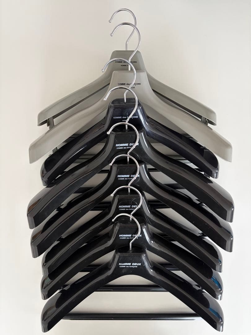 COMME des GARCONSのハンガー（メンズx合計8本）