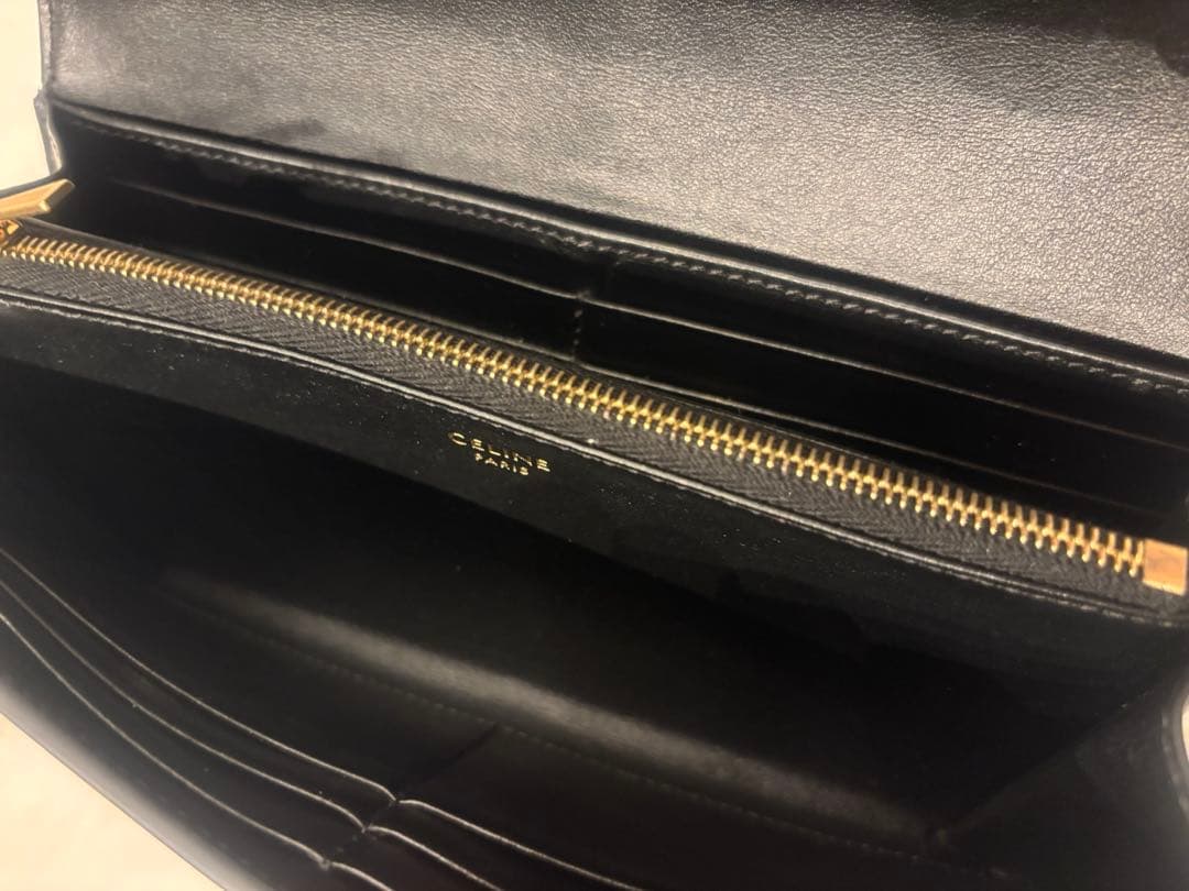 CELINE ブラック 長財布　最終値下げ