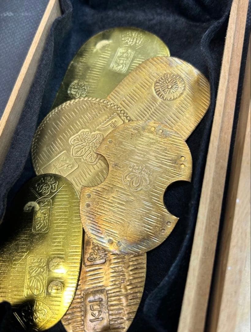 藤*読様 桐箱保管(桐箱おまけ) 小判いろいろ6枚セット