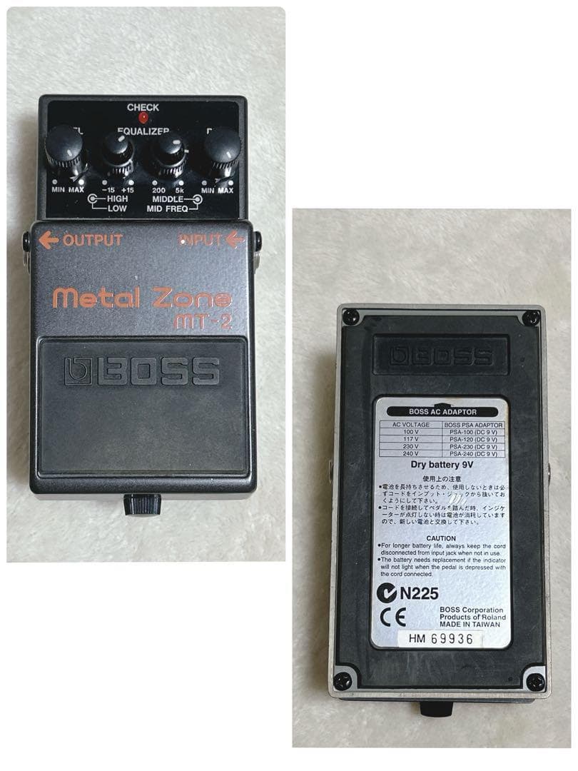 BOSS l Zone MT-2 別売 アダプター付　ボス