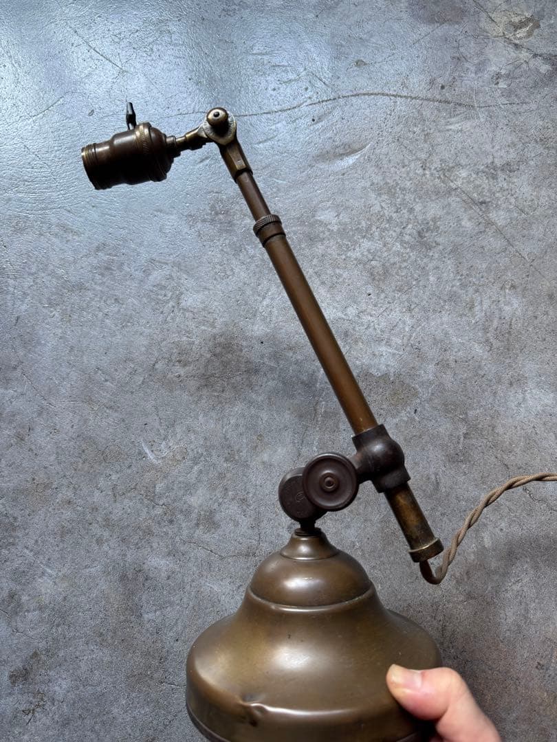 O C WHITE Style 7P テレスコ　テーブルランプ アンティーク