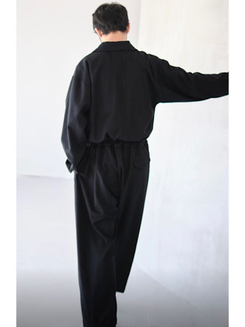 限定★美品MARKAWAREマーカウェア23AWカシミヤフランネルオールインワン