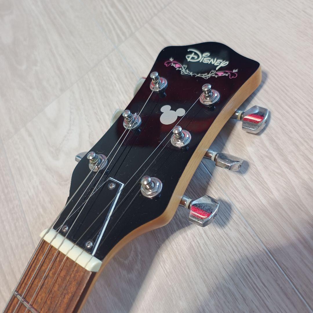 Disney 2009年限定モデル ミッキー ミニーエレキギター ディズニー