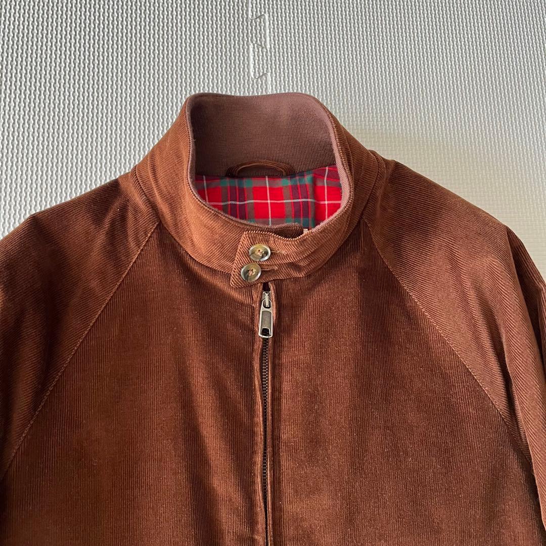 極美品 BARACUTA G9 コーデュロイ 38 ブラウン 中綿 サーモア