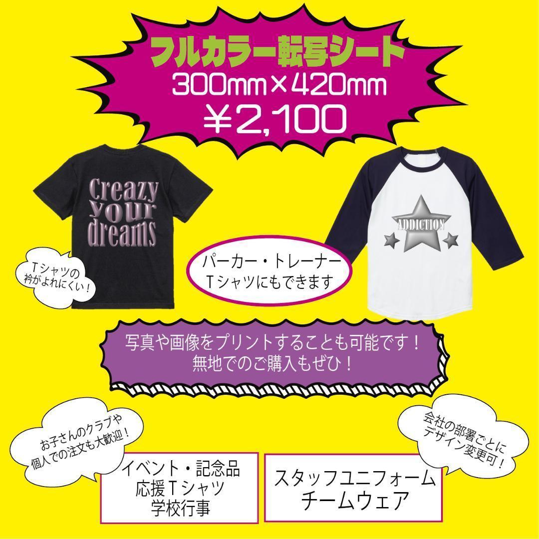 たか様　DTF　アイロン転写シート　オーダー