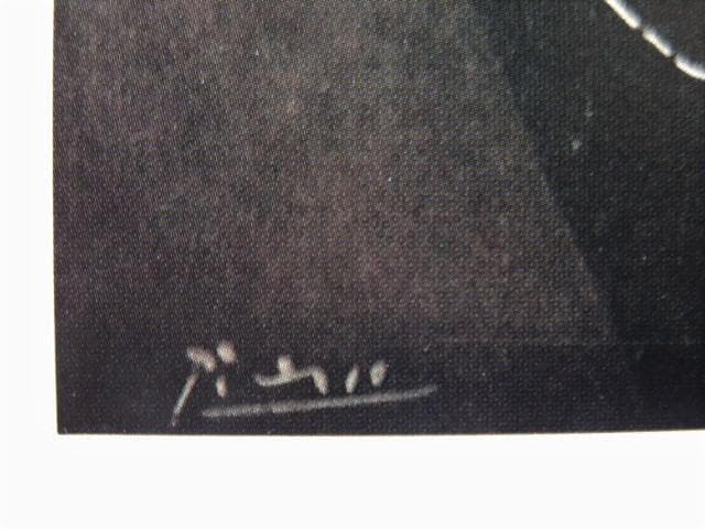 パブロ・ピカソ、Portrait of a Painter、希少な画集より