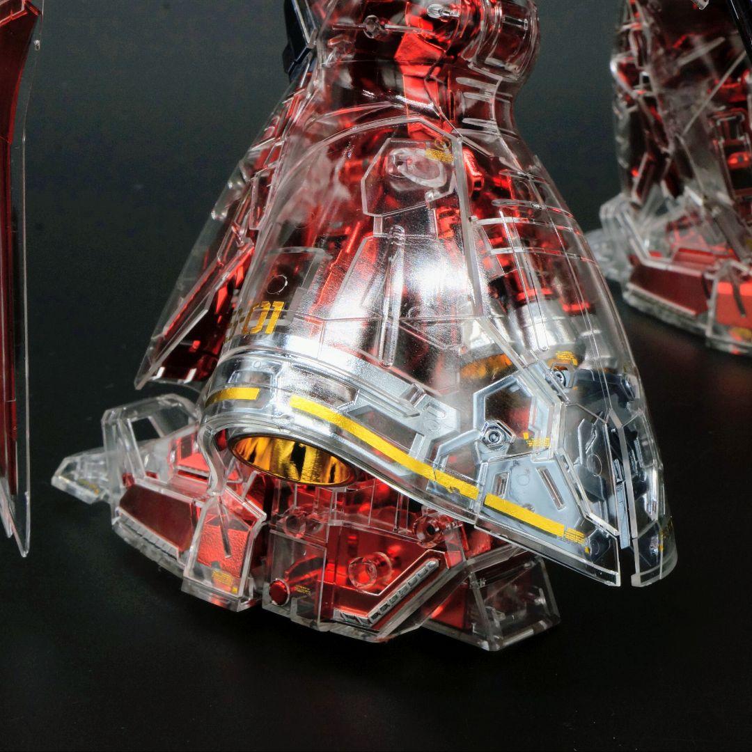 完成品【メッキ加工】MG サザビー ver.ka メカニカルクリア ガンダム