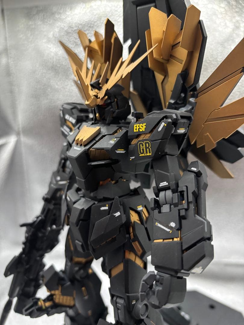 ＭＧ 1/100 ユニコーンガンダム2号機 バンシィ・ノルン 塗装済み完成品