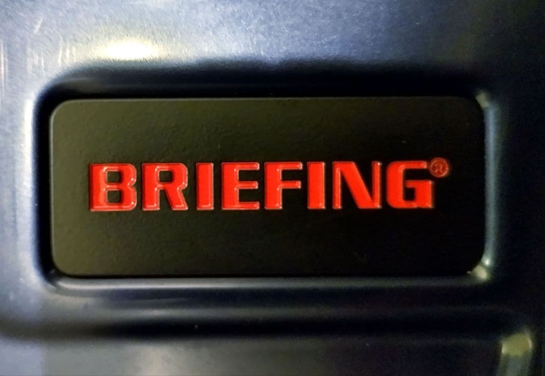 ブリーフィング　キャリーケース　機内持込 ネイビー　フロントオープン　H-34F