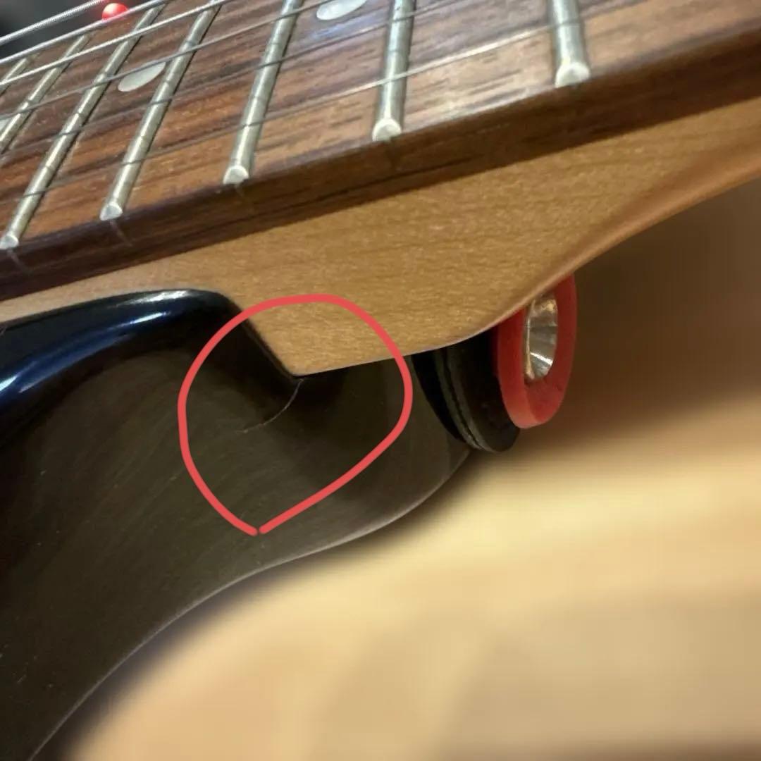 【ケース付】FERNANDES ZO-3 ブラック アンプ内蔵ギター