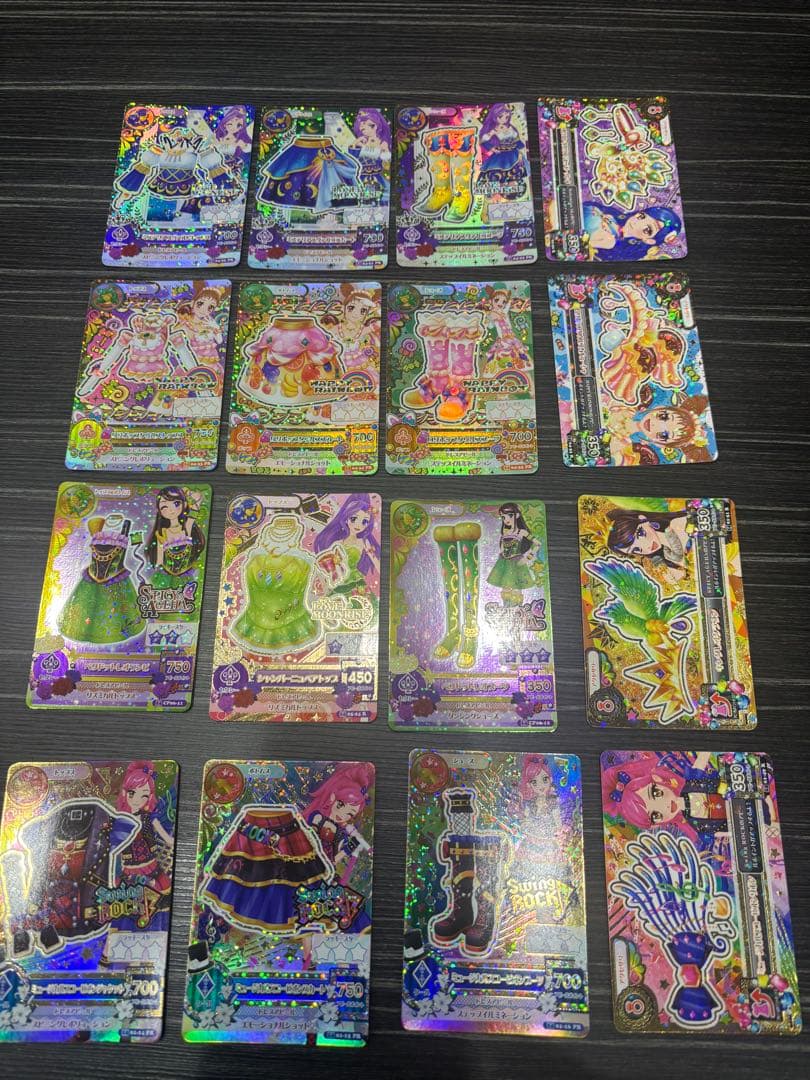 アイカツカードセット プレミアムセット16枚ホログラムデザイン