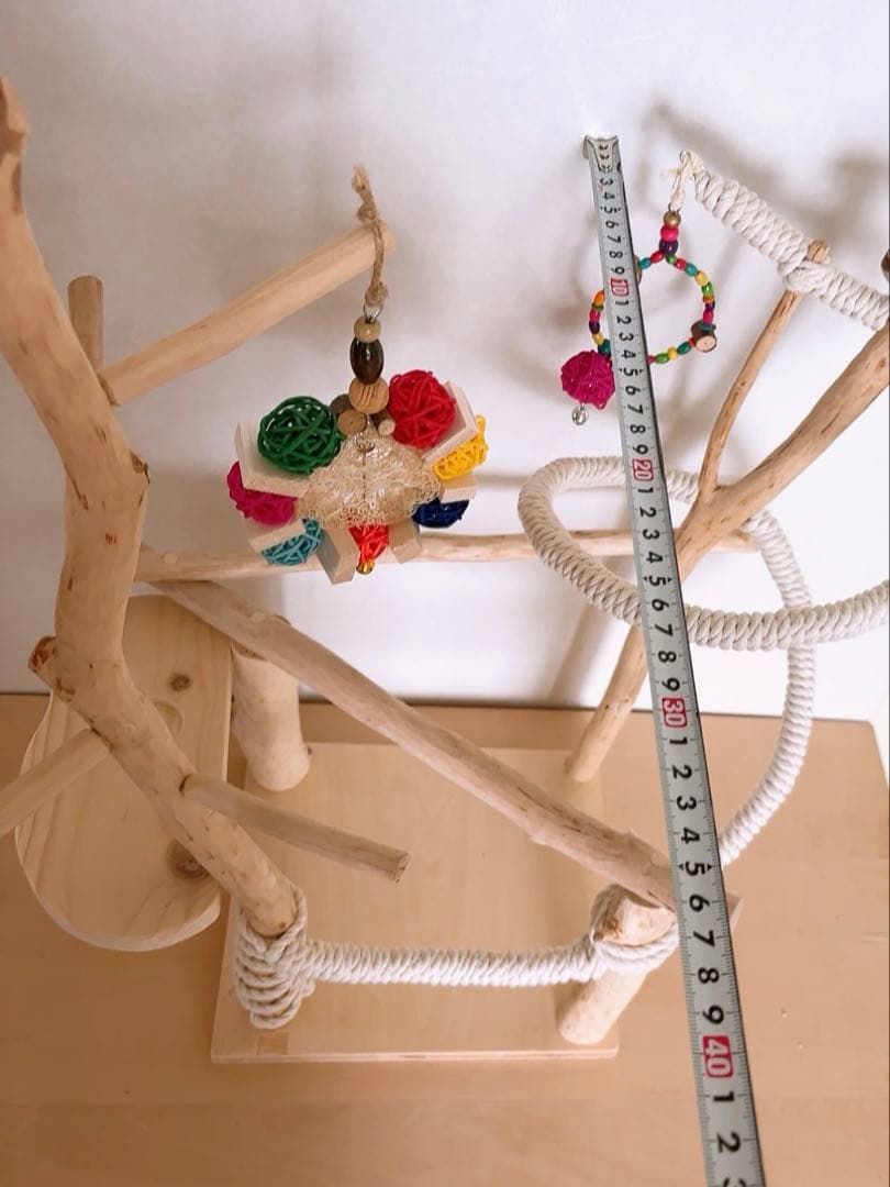 白樺　ロープパーチスタンド♪おもちゃ付きஐ