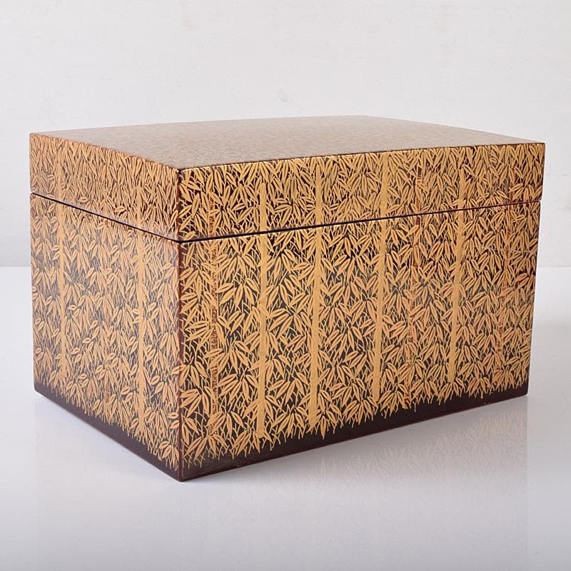 HSK KTHG九谷焼　茶碗など　八点一式　黒船裂仕覆　共箱　JR8250