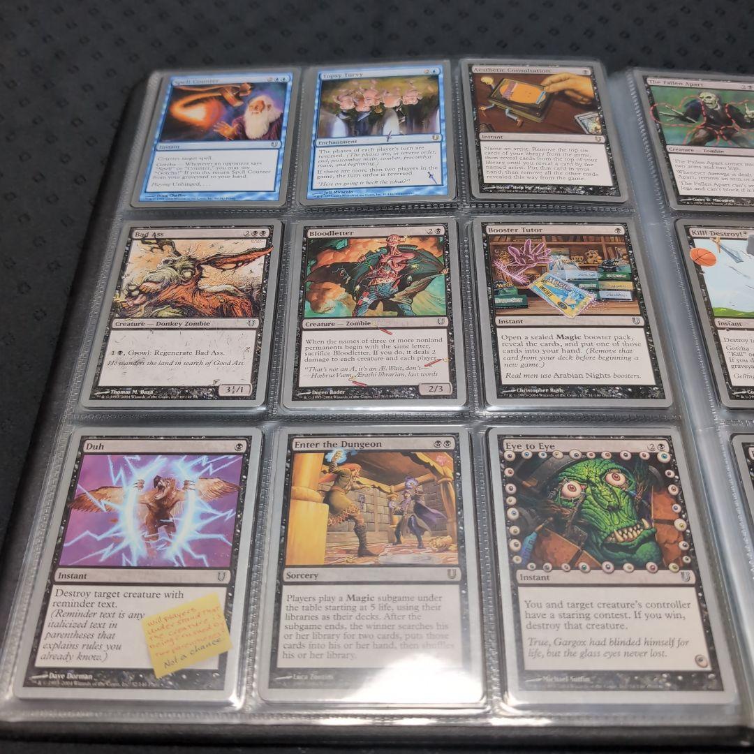 MTG　アンヒンジド　コンプリート　コンプ 141枚　オマケ付き