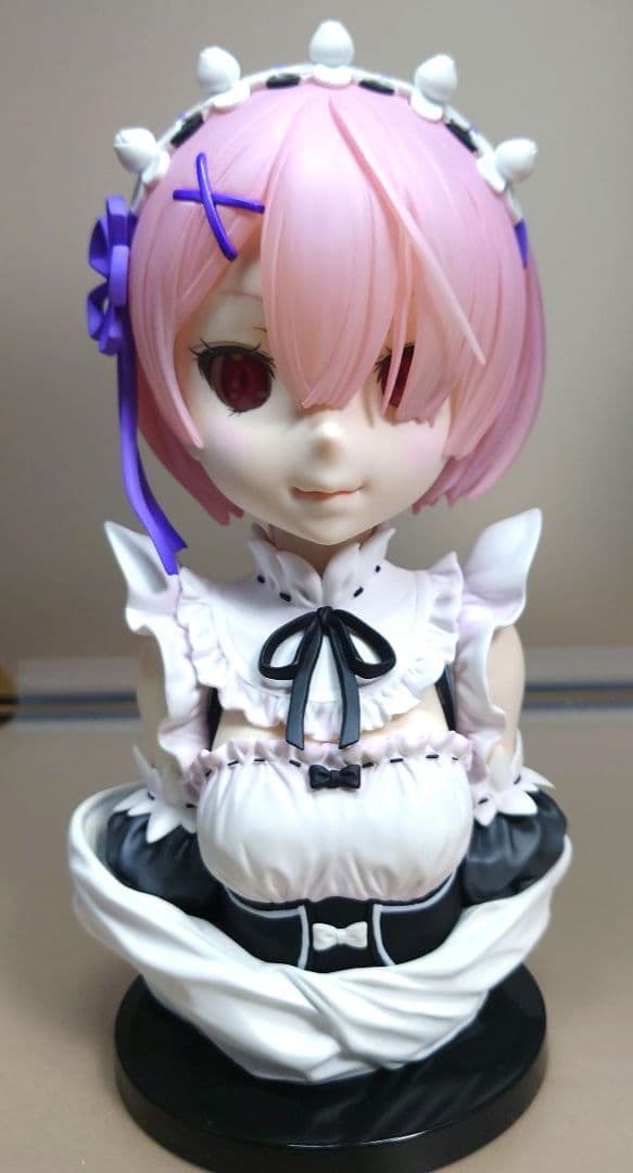 リゼロ アートスケール胸像フィギュア4体セット（ラム、レム、エミリア、エキドナ）