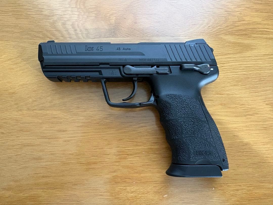 東京マルイ　HK45 ガスブロ　ブラック