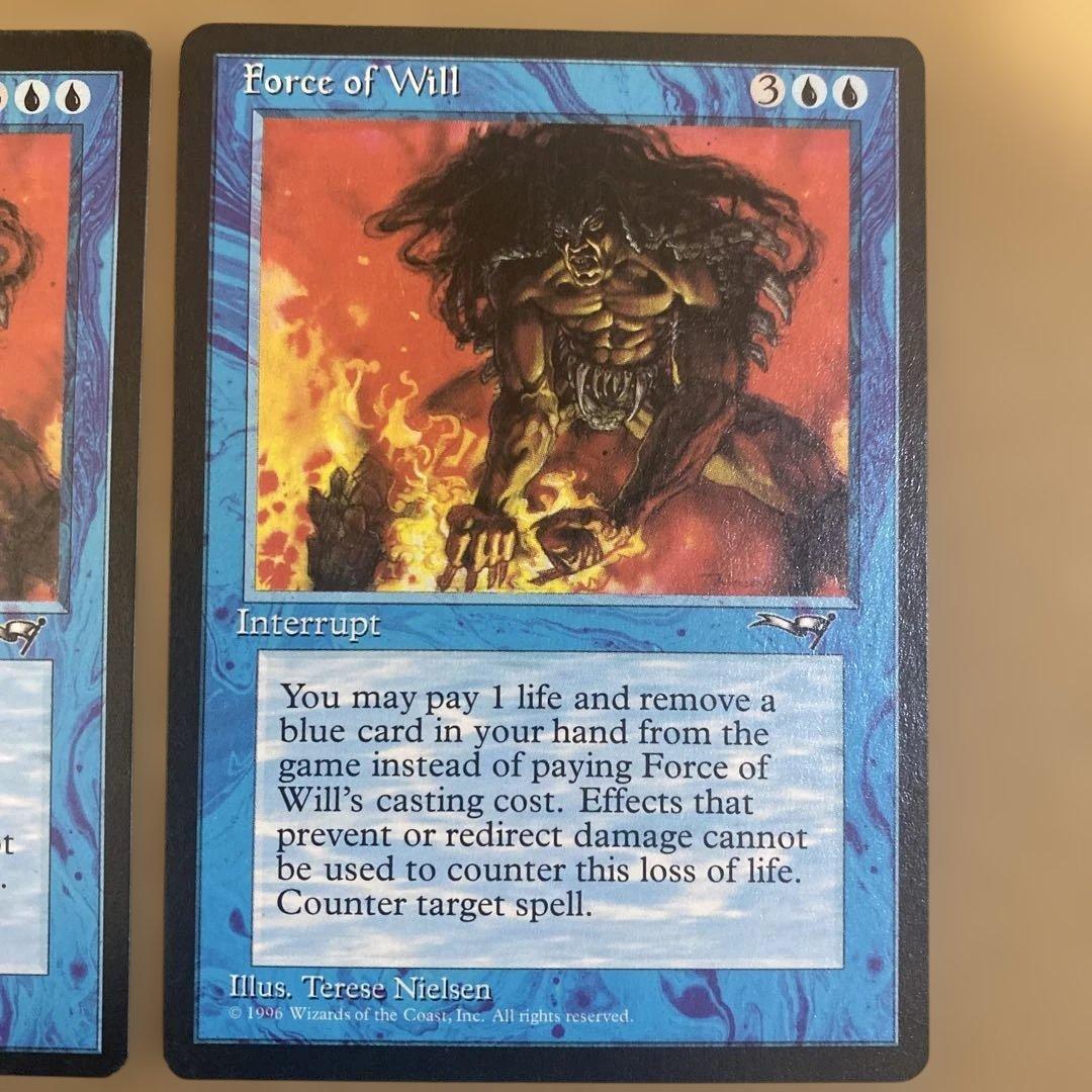 MTG 意志の力/Force of Will 4枚