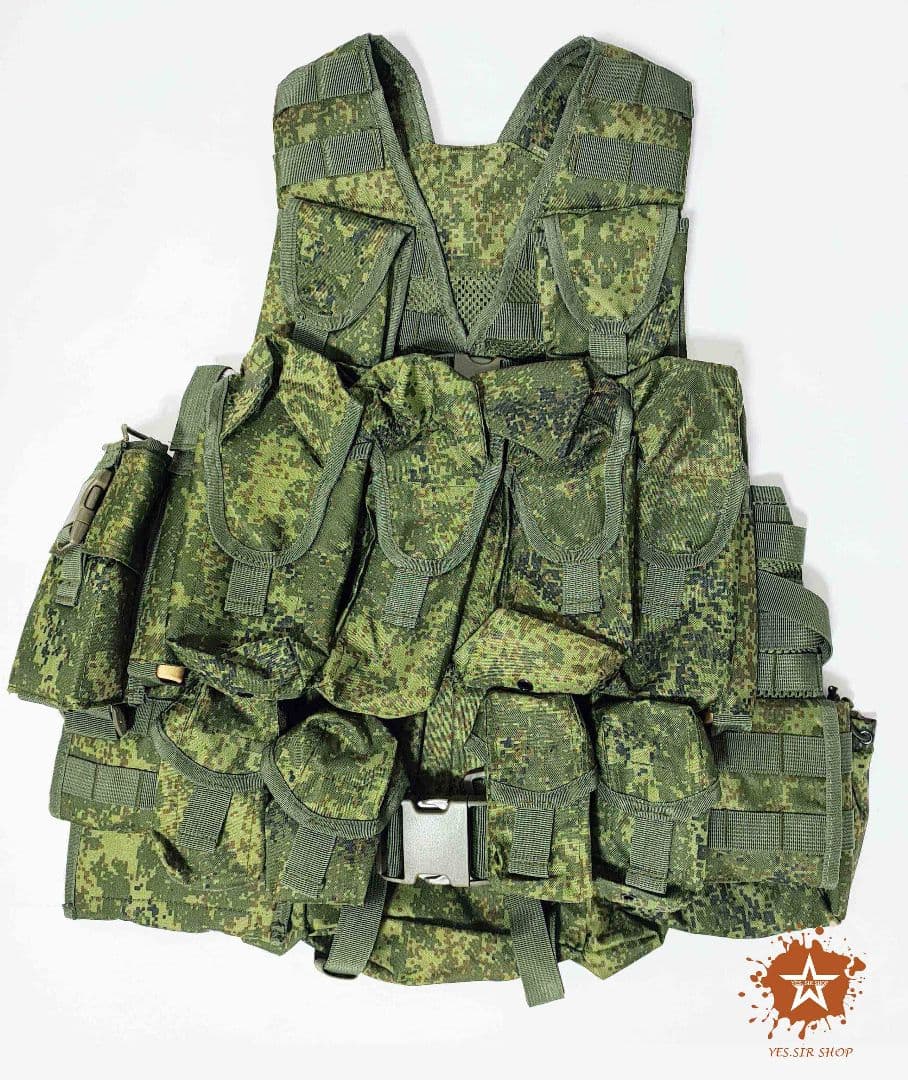 ロシア軍 6sh117 タクティカルベスト バックパック フルセット 新品未使用