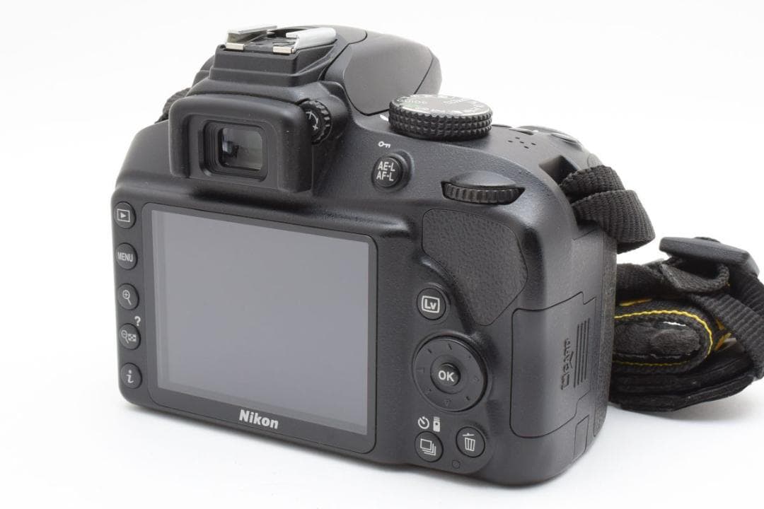 良品　2543カウント D3400 ダブルズーム/スマホ転送/SD64/フィルム