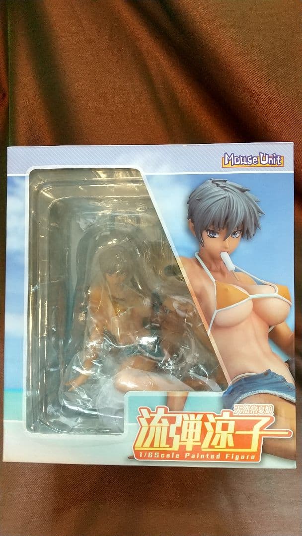 【開封美品】マウスユニット 天然常夏娘 流弾涼子スマイルビキニver フィギュア